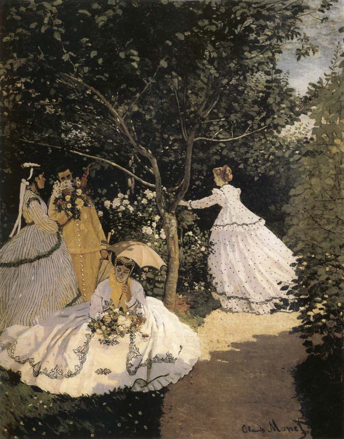 Women in the Garden